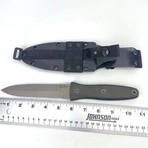 Blackjack Blackmoor 2000 Fixed Blade Knife Dagger Micarta Handle w/ Sheath USA